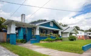 Historic bungalow homes in Riverside Jacksonville